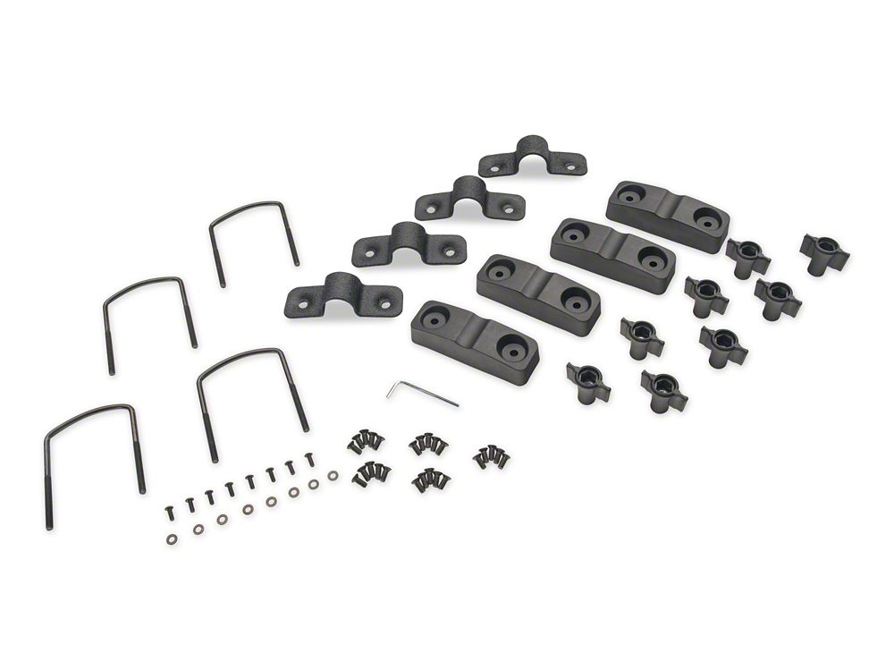 Barricade Roof Rack Basket; Textured Black (Universal; Some Adaptation May Be Required)