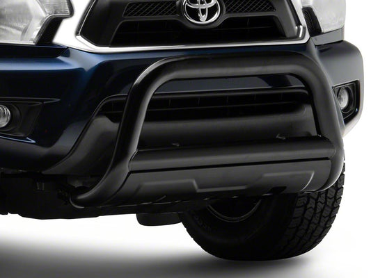 Barricade 3.50-Inch Oval Bull Bar with Skid Plate; Black (05-15 Tacoma)