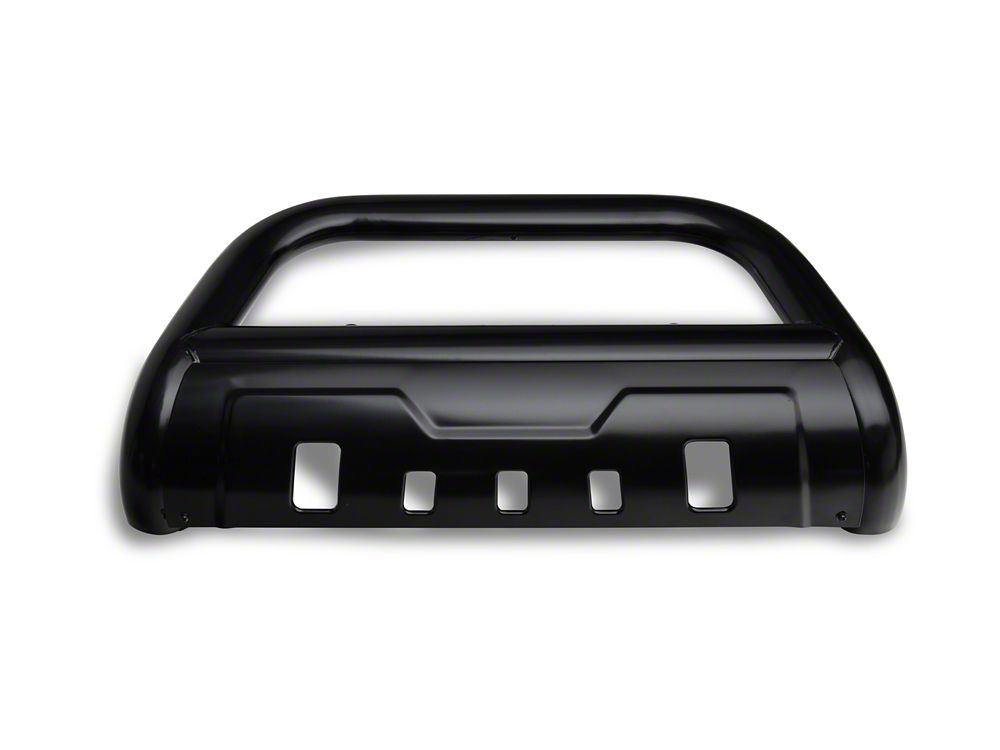 Barricade 3.50-Inch Oval Bull Bar with Skid Plate; Black (05-15 Tacoma)