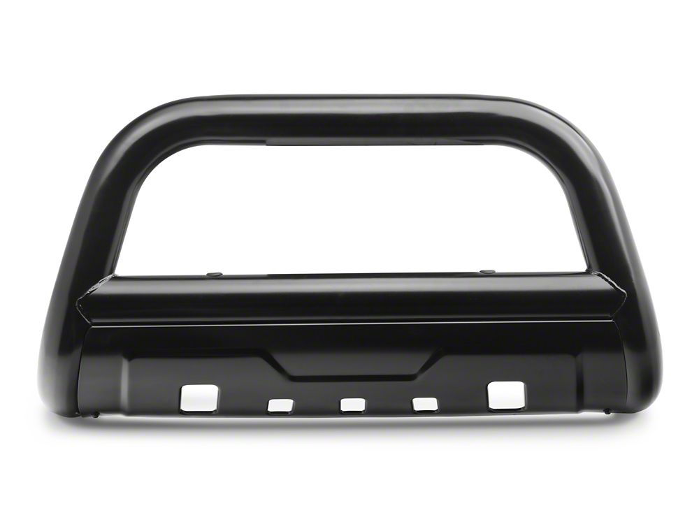 Barricade 3.50-Inch Oval Bull Bar with Skid Plate; Black (16-23 Tacoma)