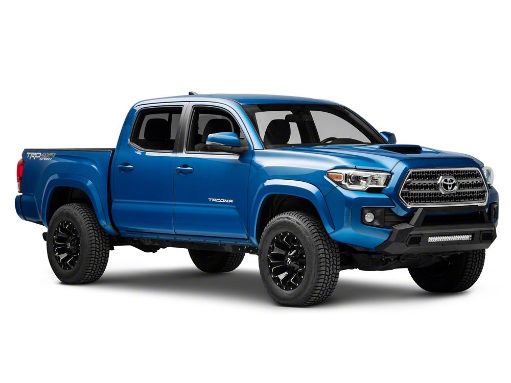Barricade HD Stubby Front Bumper with 20-Inch Double Row LED Light Bar (16-23 Tacoma)