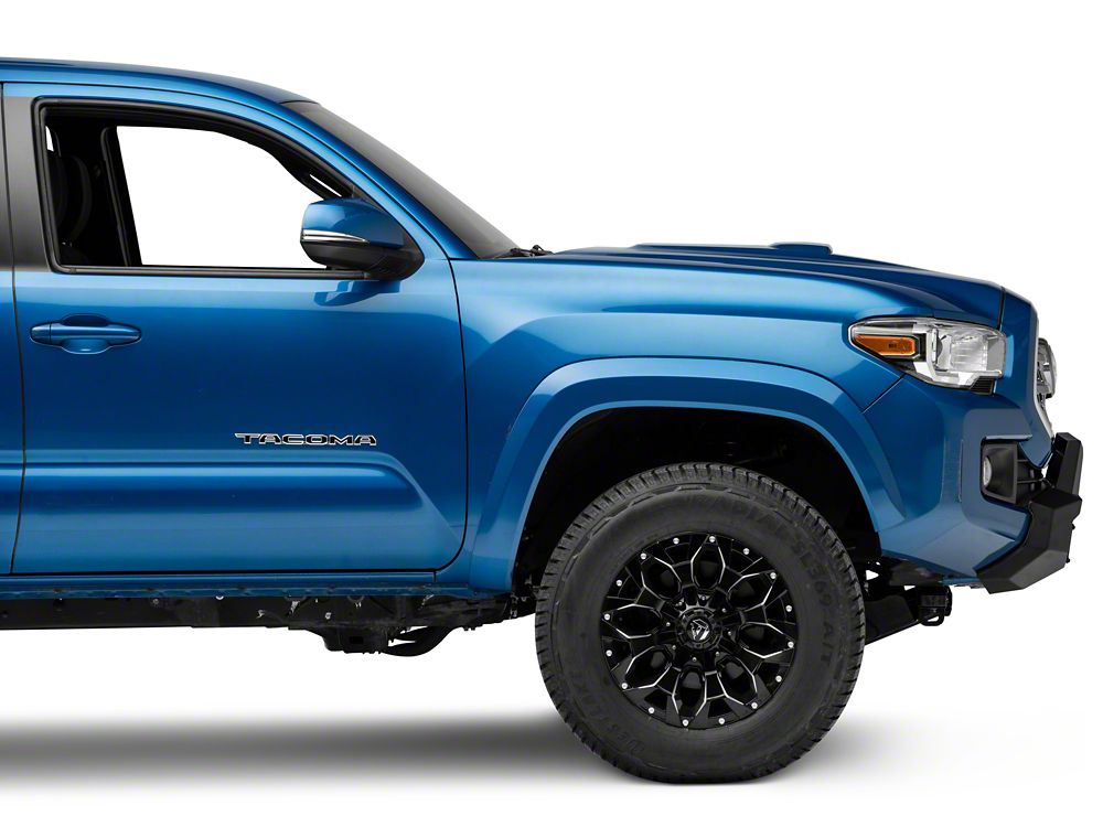 Barricade HD Stubby Front Bumper with 20-Inch Double Row LED Light Bar (16-23 Tacoma)