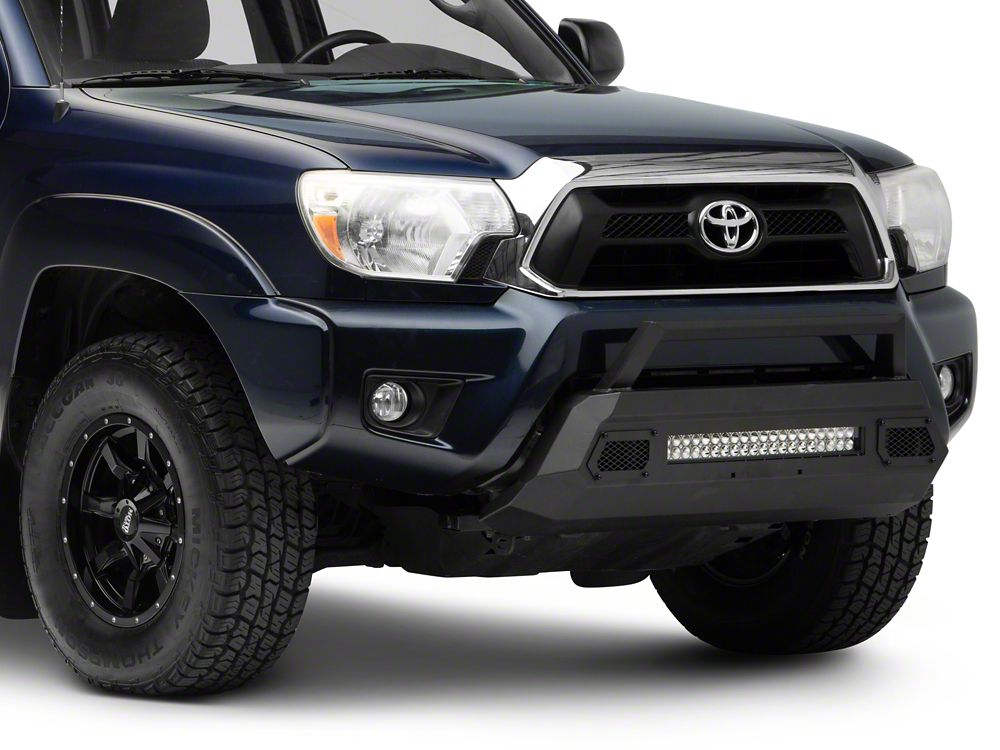 Barricade HD Stubby Front Bumper with 20-Inch Double Row LED Light Bar (12-15 Tacoma)