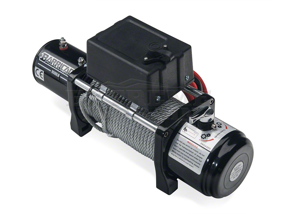 Barricade 9,500 lb. Winch (Universal; Some Adaptation May Be Required)