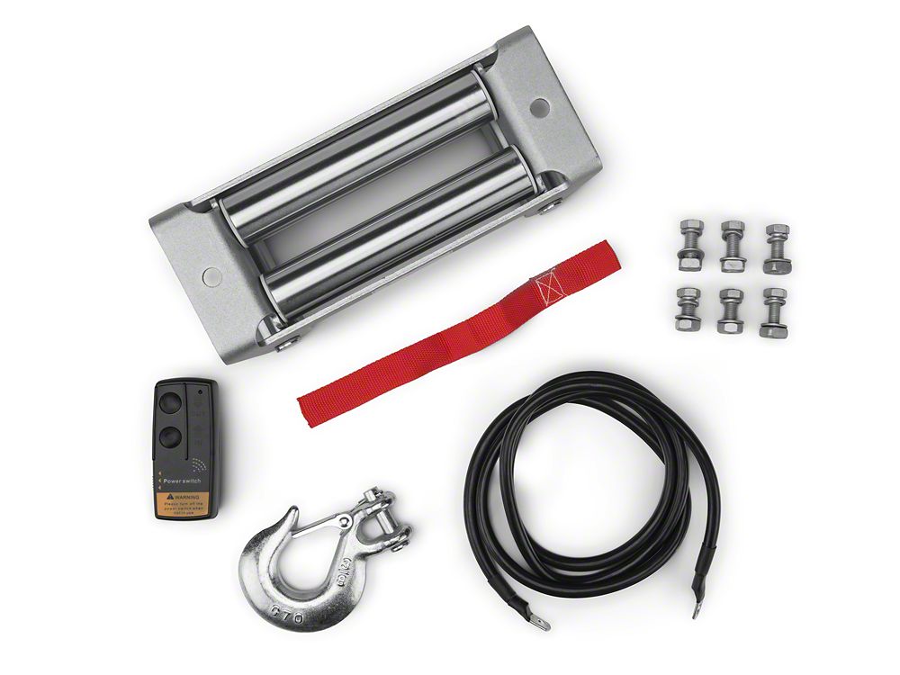 Barricade 9,500 lb. Winch with Wireless Control (Universal; Some Adaptation May Be Required)