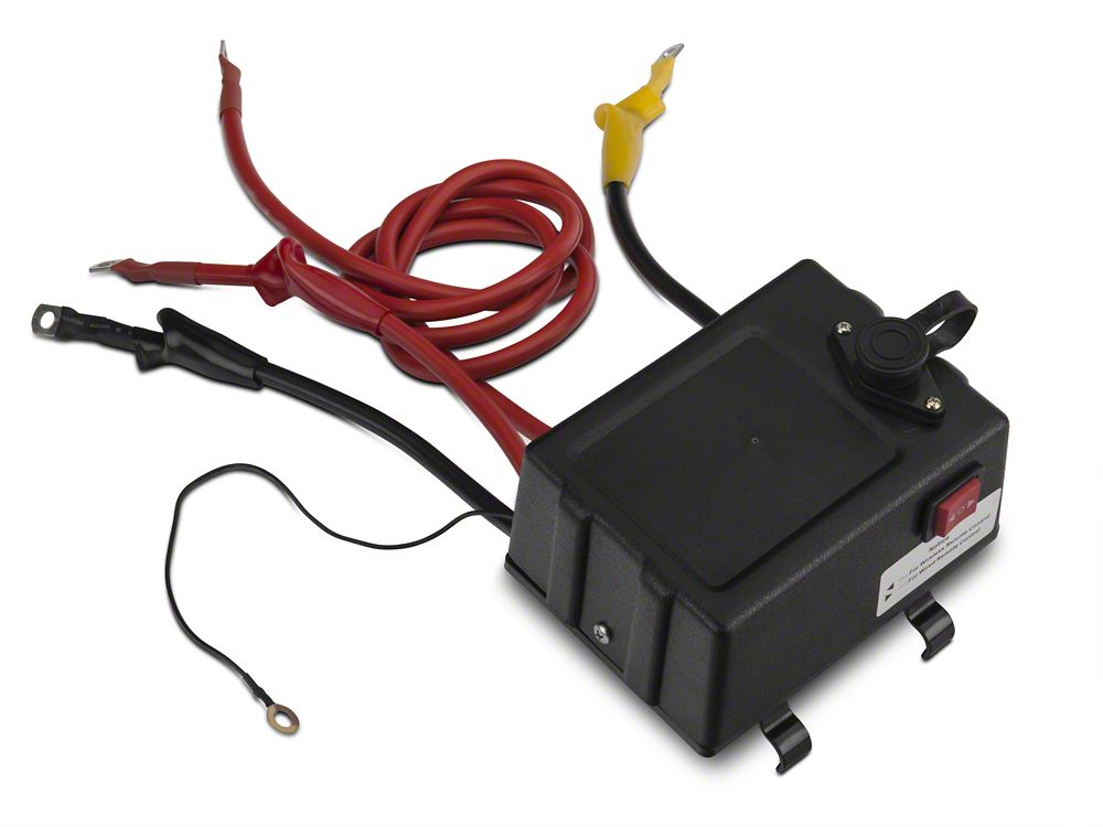 Barricade 9,500 lb. Winch with Synthetic Rope and Wireless Control (Universal; Some Adaptation May Be Required)