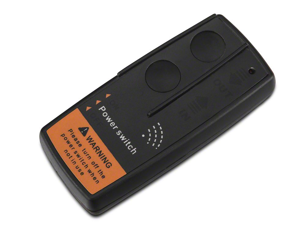 Barricade 9,500 lb. Winch with Synthetic Rope and Wireless Control (Universal; Some Adaptation May Be Required)