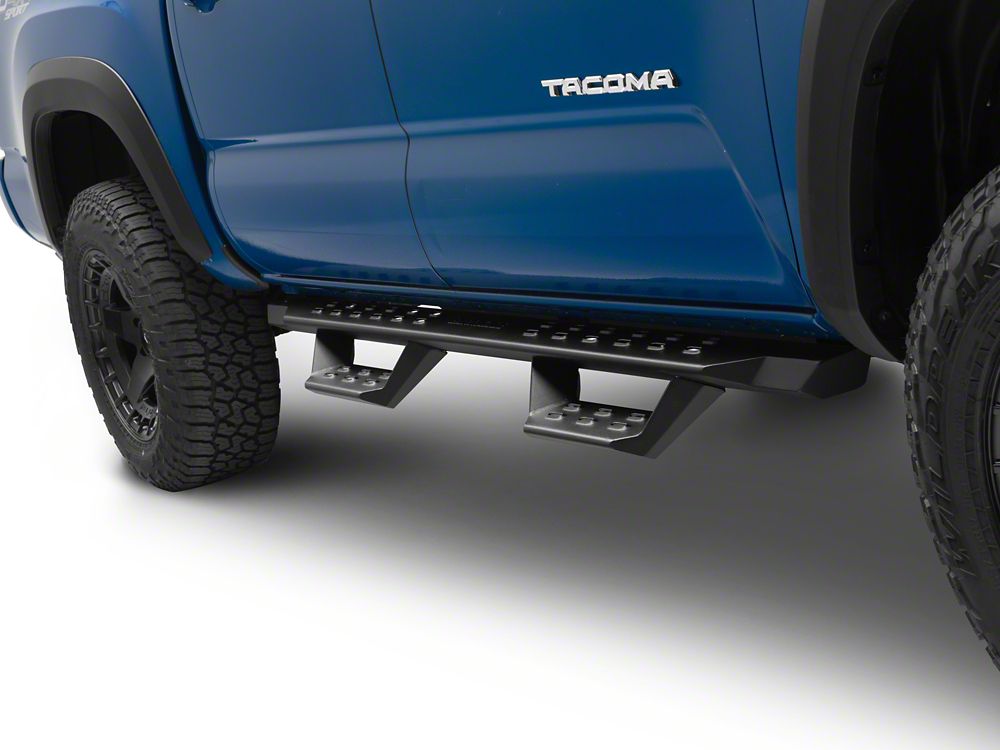Barricade HD Overland Drop Side Step Bars (05-23 Tacoma Double Cab)