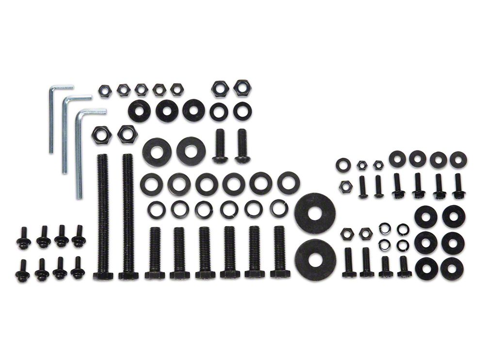 Barricade Replacement Bumper Hardware Kit for TT13415 Only (16-23 Tacoma)