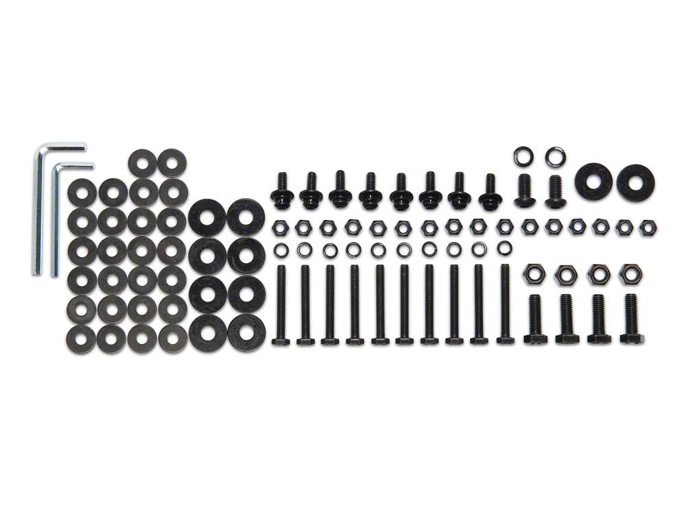 Barricade Replacement Roof Rack Hardware Kit for TT16062 Only (05-23 Tacoma Double Cab)