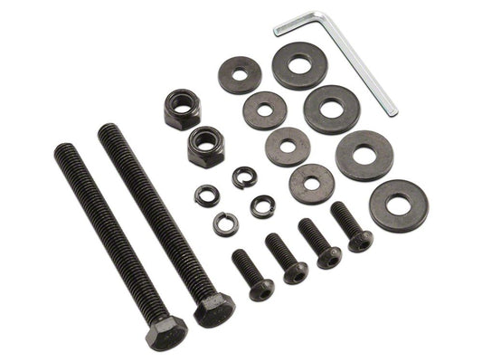Barricade Replacement Skid Plate Hardware Kit for TT23554 Only (16-23 Tacoma)