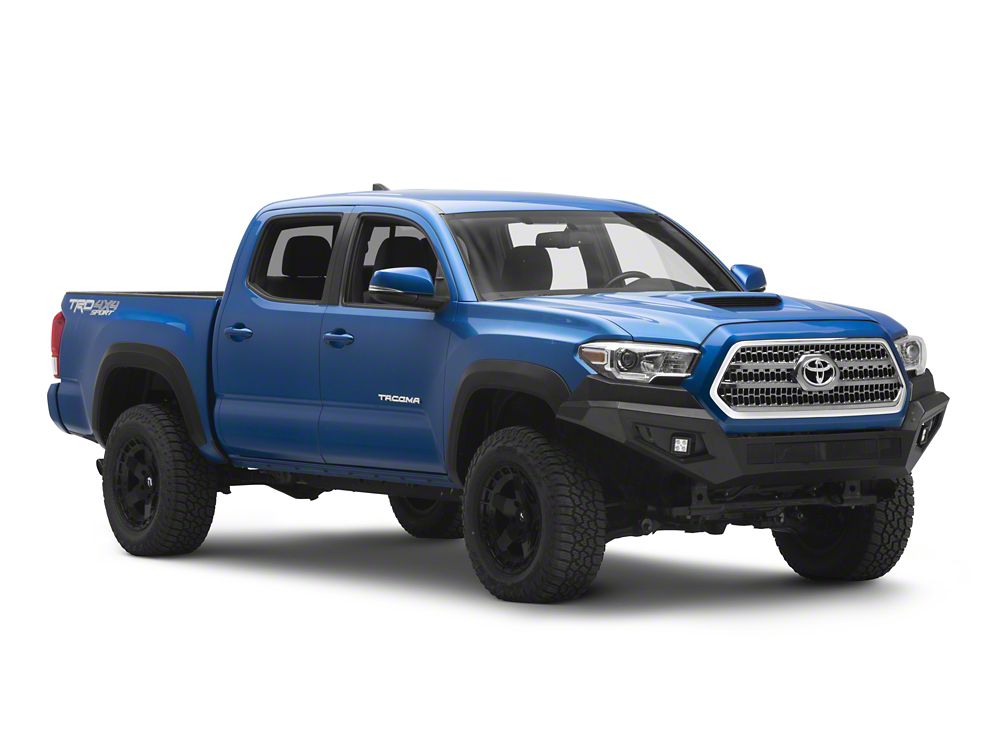 Barricade HD2 Front Bumper with LED Fog Lights (16-23 Tacoma)