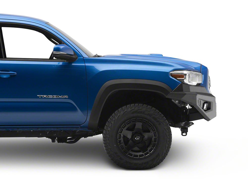 Barricade HD2 Front Bumper with LED Fog Lights (16-23 Tacoma)