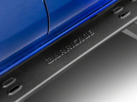 Barricade HD Overland Drop Steps; Textured Black (24-25 Tacoma Double Cab)