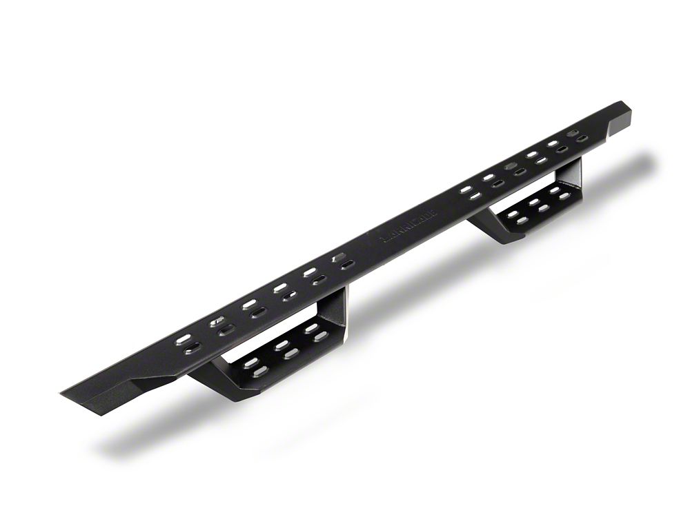 Barricade HD Overland Drop Steps; Textured Black (24-25 Tacoma Double Cab)