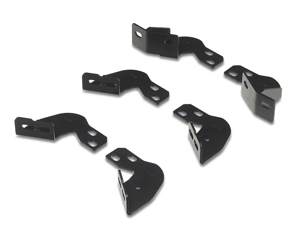 Barricade HD Overland Drop Steps; Textured Black (24-25 Tacoma Double Cab)