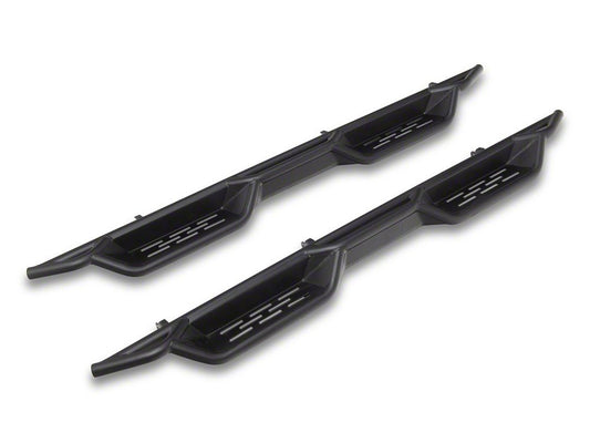 Barricade NB1 Running Boards; Textured Black (24-25 Tacoma Double Cab)