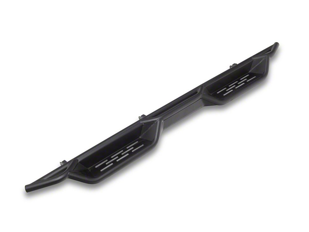 Barricade NB1 Running Boards; Textured Black (24-25 Tacoma Double Cab)