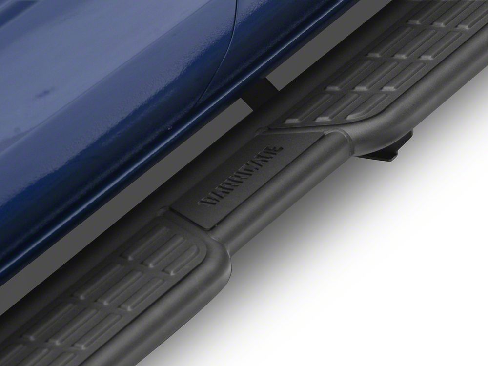 Barricade Formed HD Running Boards; Textured Black (24-25 Tacoma Double Cab)