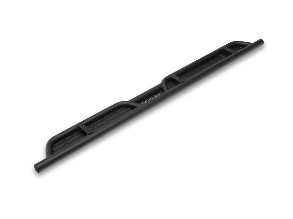 Barricade Formed HD Running Boards; Textured Black (24-25 Tacoma Double Cab)