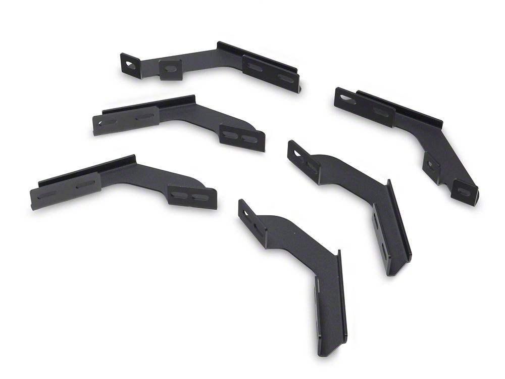 Barricade Formed HD Running Boards; Textured Black (24-25 Tacoma Double Cab)