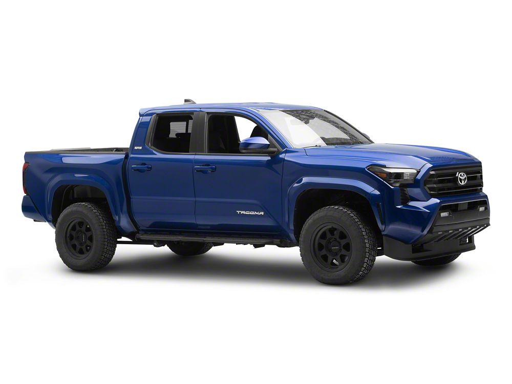 Barricade Formed HD Running Boards; Textured Black (24-25 Tacoma Double Cab)