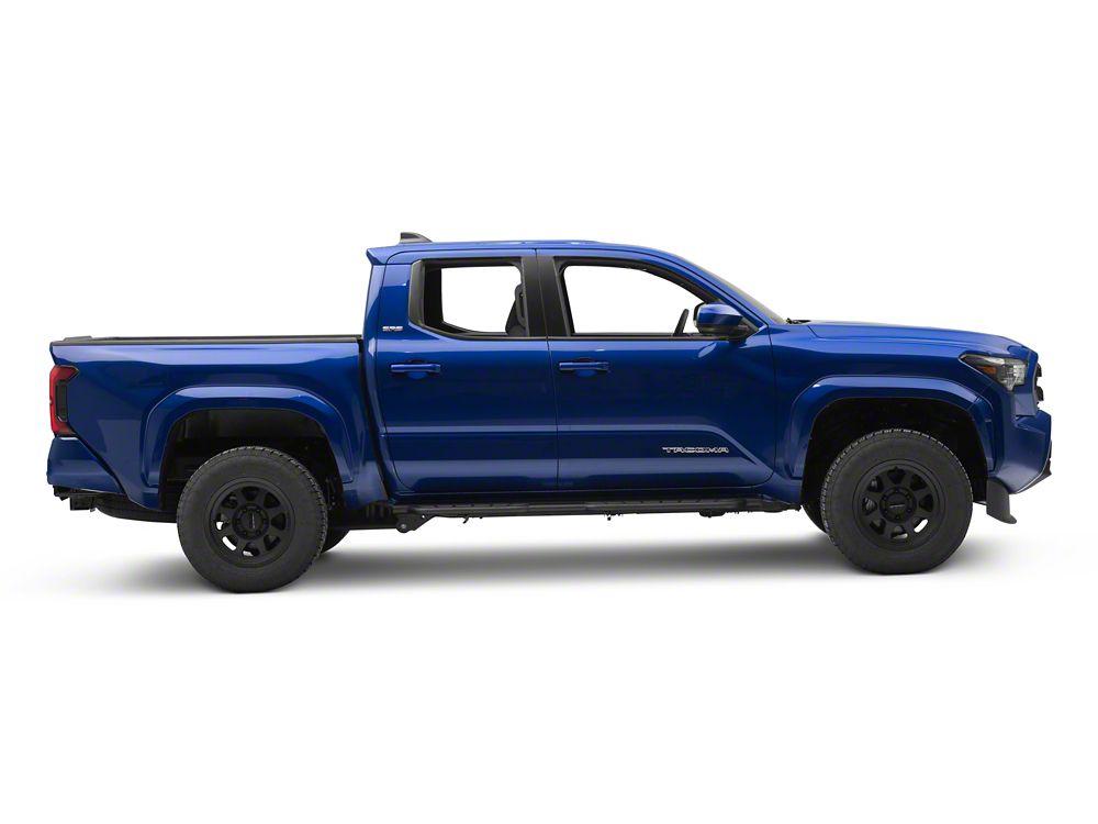 Barricade Formed HD Running Boards; Textured Black (24-25 Tacoma Double Cab)