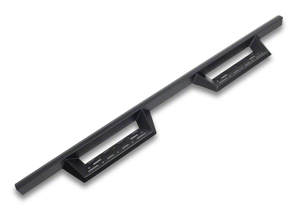 Barricade Canyon Drop Steps; Textured Black (24-25 Tacoma Double Cab)