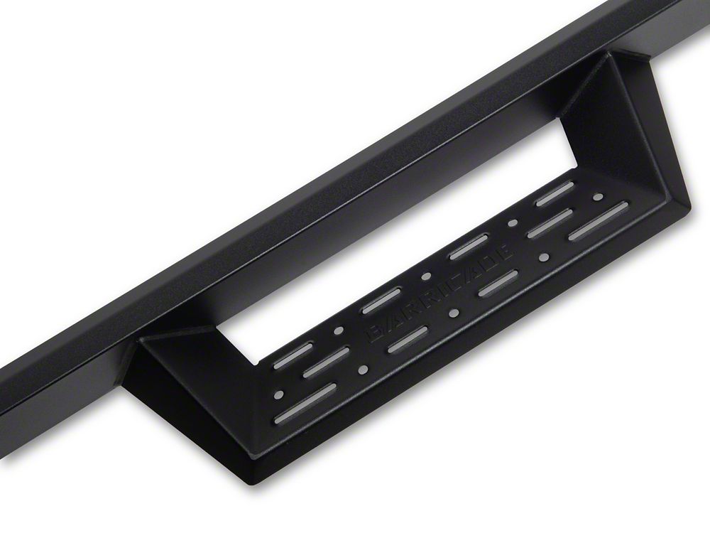 Barricade Canyon Drop Steps; Textured Black (24-25 Tacoma Double Cab)