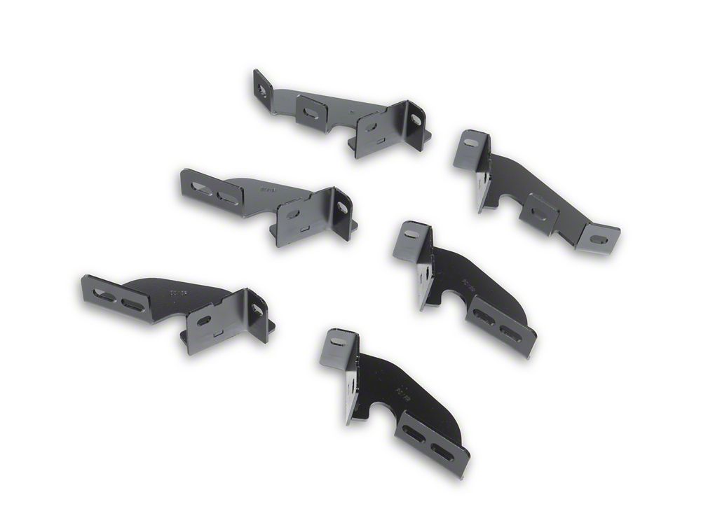 Barricade Canyon Drop Steps; Textured Black (24-25 Tacoma Double Cab)