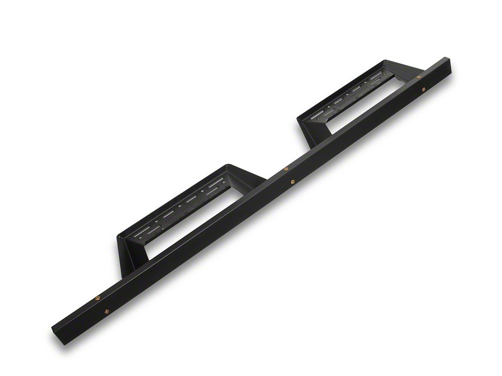 Barricade Canyon Drop Steps; Textured Black (05-23 Tacoma Access Cab)