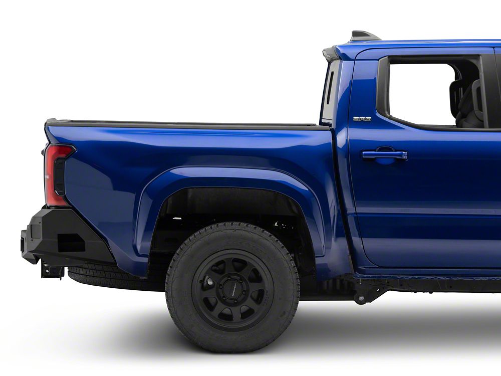 Barricade HD Rear Bumper with LED Lights; Textured Black (24-26 Tacoma)