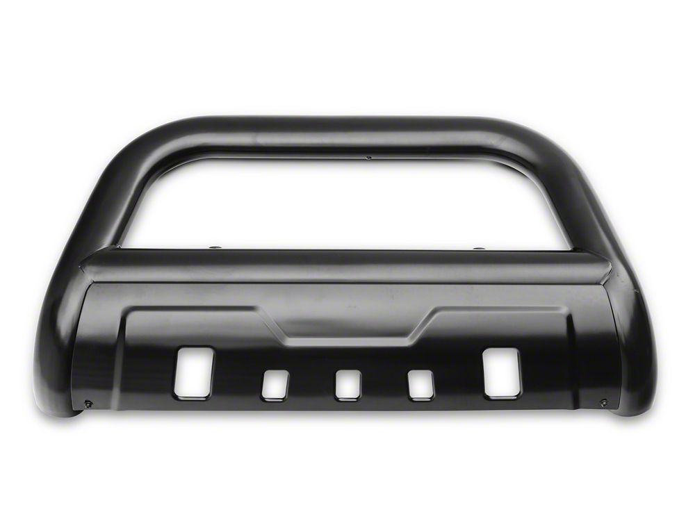 Barricade 3.50-Inch Oval Bull Bar with Skid Plate; Black (07-21 Tundra)