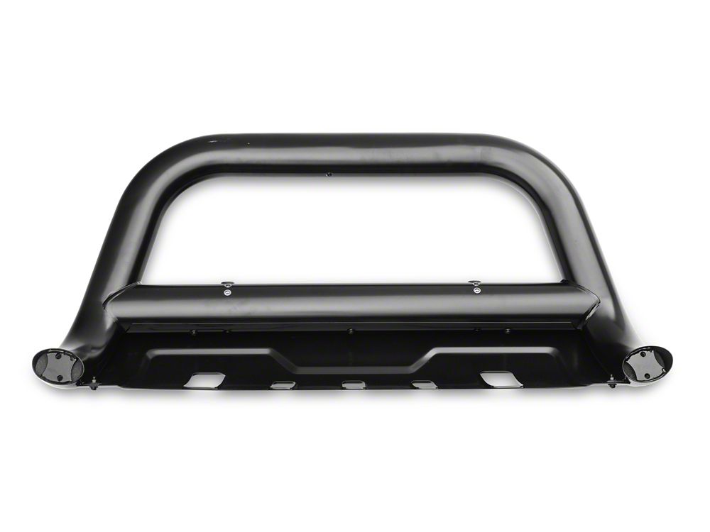 Barricade 3.50-Inch Oval Bull Bar with Skid Plate; Black (07-21 Tundra)