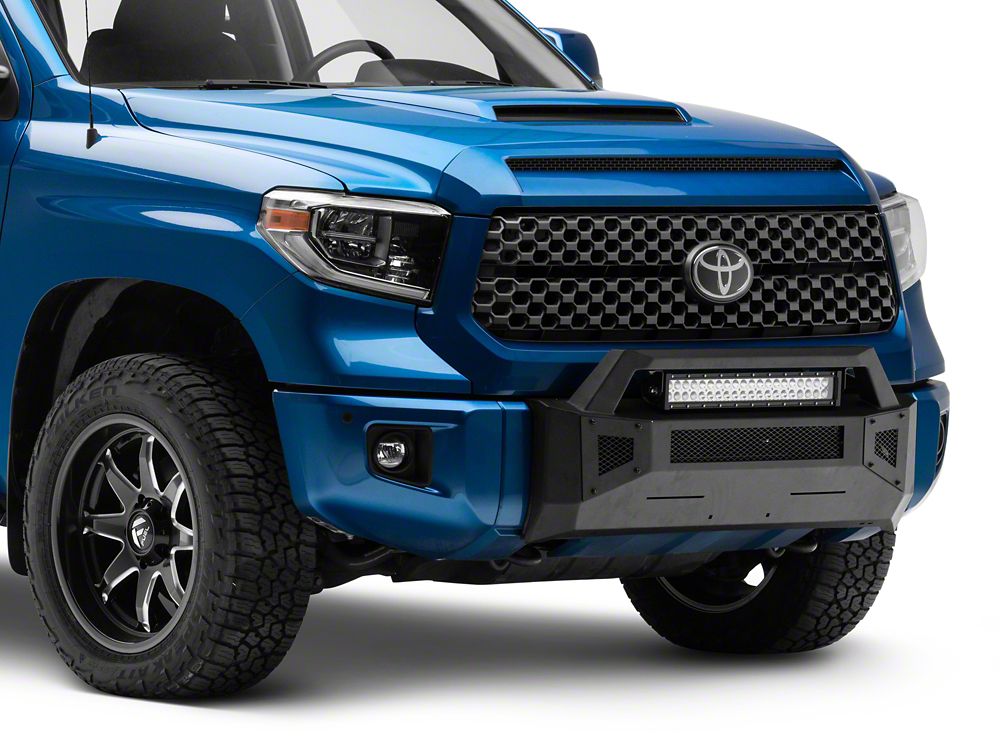 Barricade HD Stubby Front Bumper with 20-Inch Dual Row LED Light Bar (14-21 Tundra)