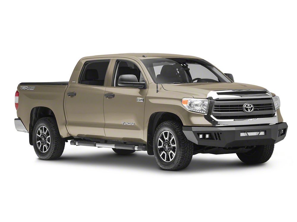 Barricade HD Front Bumper with LED Fog Lights, Spot Lights and 20-Inch LED Light Bar (14-21 Tundra)