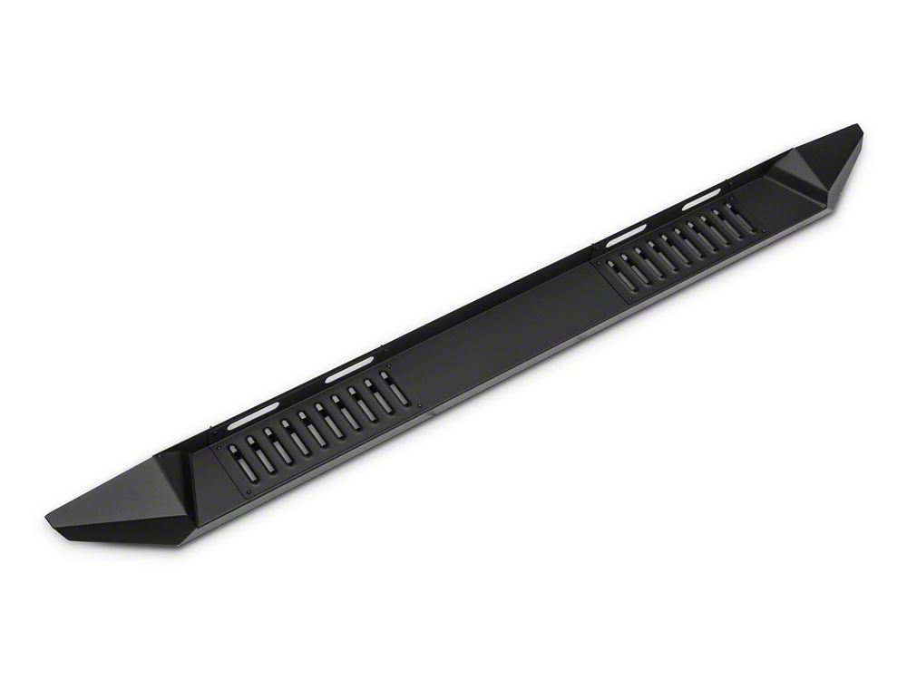 Barricade HD Steel Running Boards; Black (07-21 Tundra CrewMax)