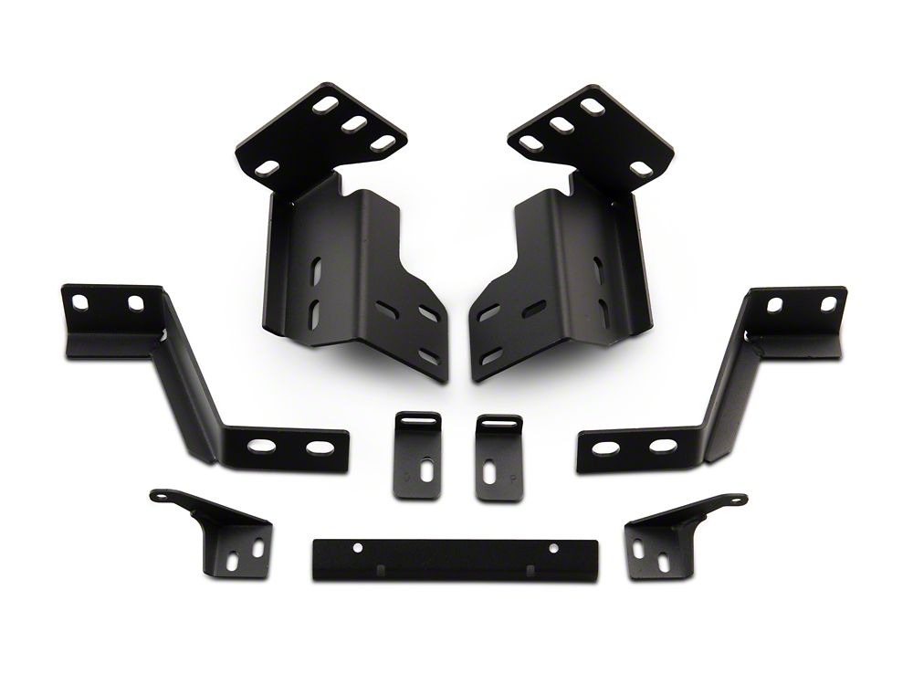 Barricade HD2 Front Bumper with LED Fog Lights; Textured Black (14-21 Tundra)