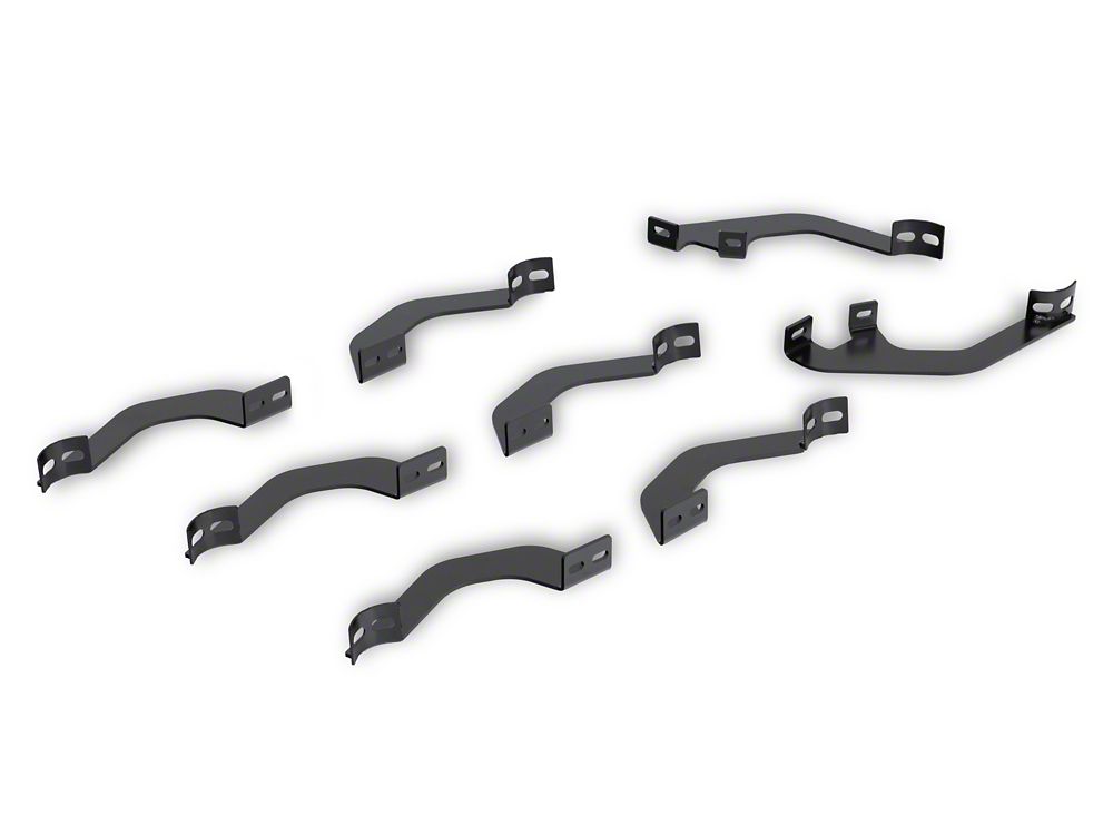Barricade 3-Inch Side Step Bars; Black (22-25 Tundra CrewMax)