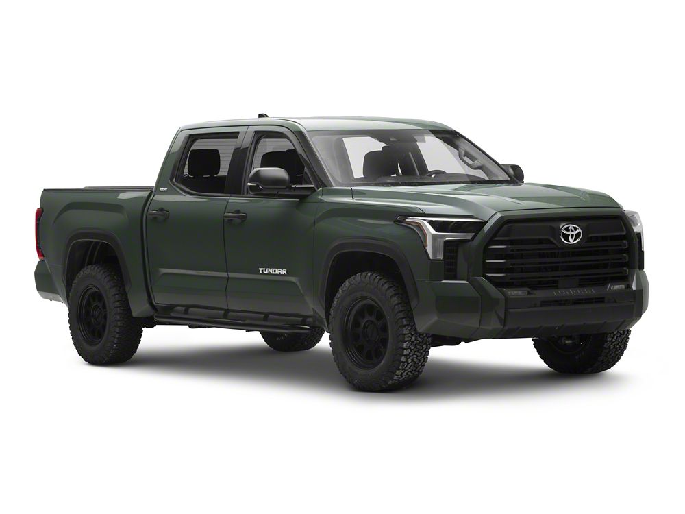 Barricade 3-Inch Side Step Bars; Black (22-25 Tundra CrewMax)