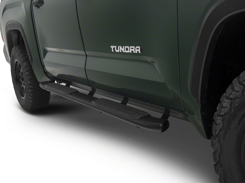 Barricade PNC Side Step Bars; Black (22-25 Tundra CrewMax)