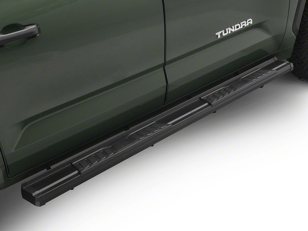 Barricade S6 Running Boards; Black (22-25 Tundra CrewMax)