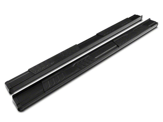 Barricade S6 Running Boards; Black (22-25 Tundra CrewMax)