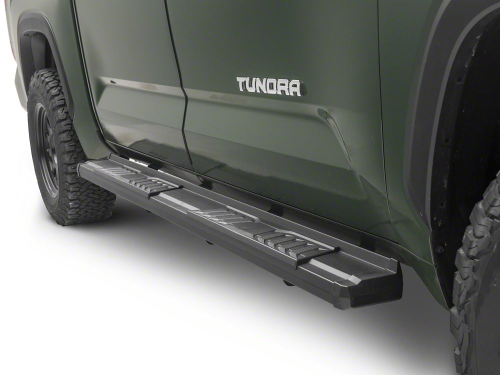 Barricade S6 Running Boards; Black (22-25 Tundra CrewMax)