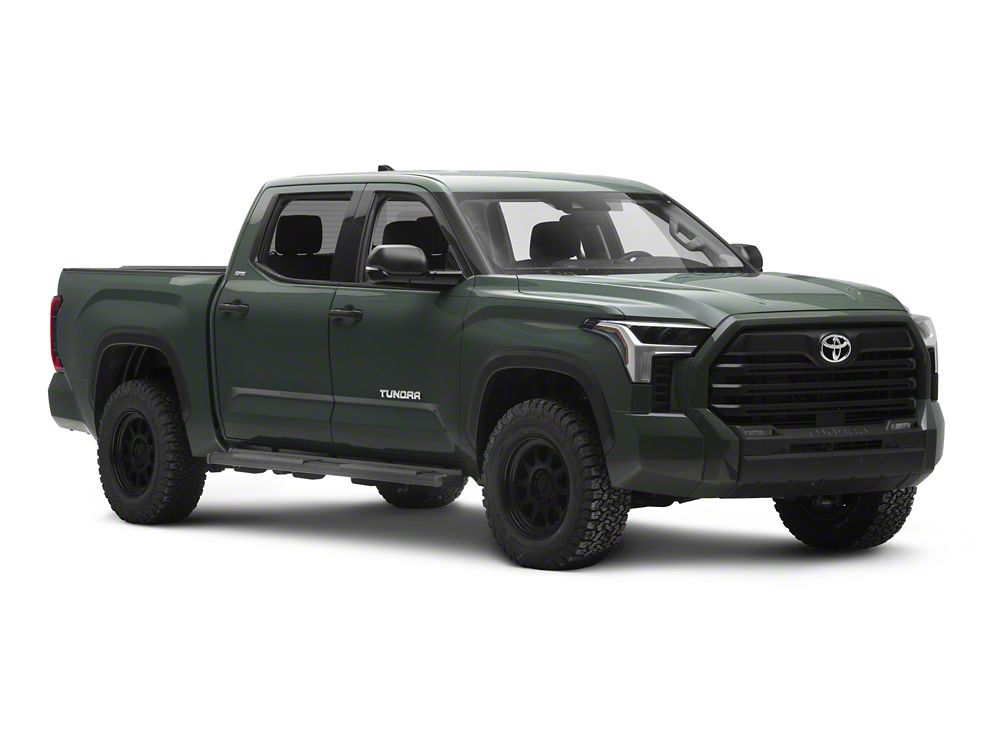Barricade S6 Running Boards; Black (22-25 Tundra CrewMax)