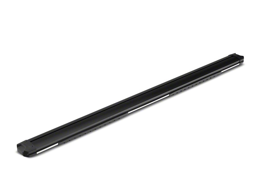 Barricade Saber 5-Inch Aluminum Side Step Bars; Stainless Cover Plates (22-25 Tundra CrewMax)