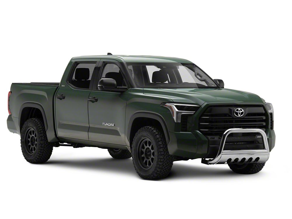 Barricade 3-Inch Bull Bar; Stainless Steel (22-25 Tundra w/o Parking Brake Support System)