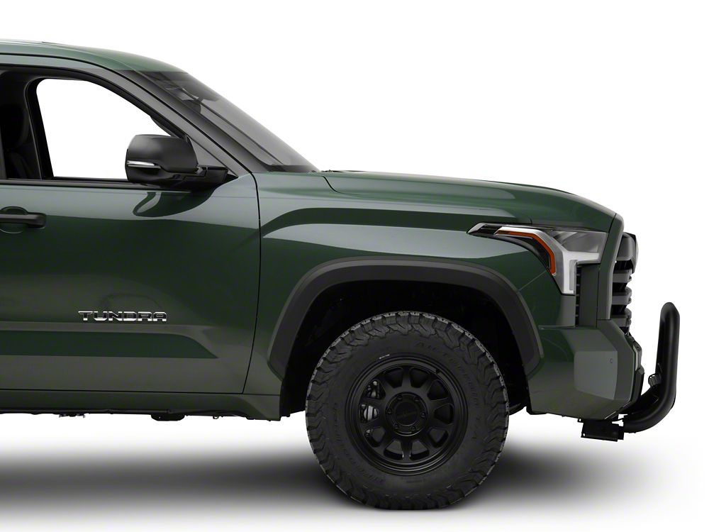 Barricade 3.50-Inch Bull Bar with Formed Skid Plate and LED Light Bar; Textured Black (22-25 Tundra, Excluding Hybrid)