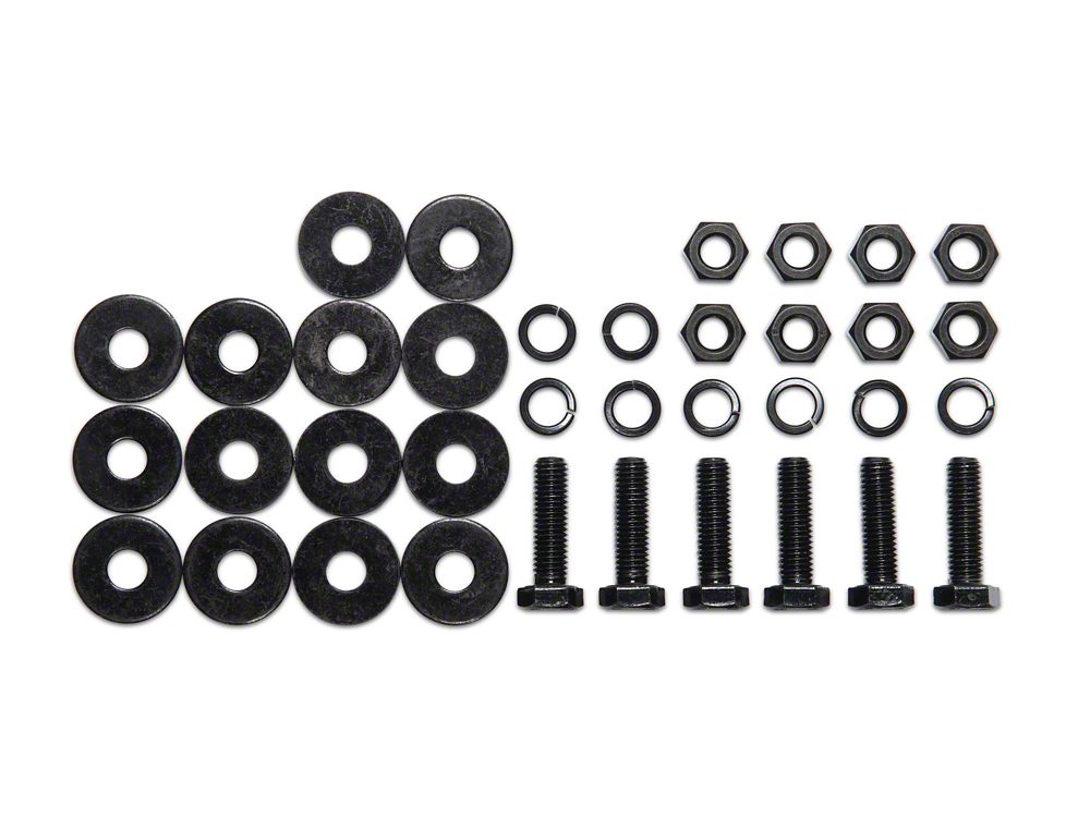 Barricade Replacement Bull Bar Hardware Kit for TU20384 Only (22-25 Tundra)