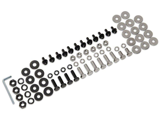 Barricade Replacement Bumper Hardware Kit for TU10168 Only (14-21 Tundra)